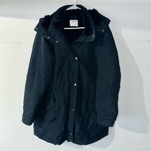 Old Navy Black Hooded Jacket